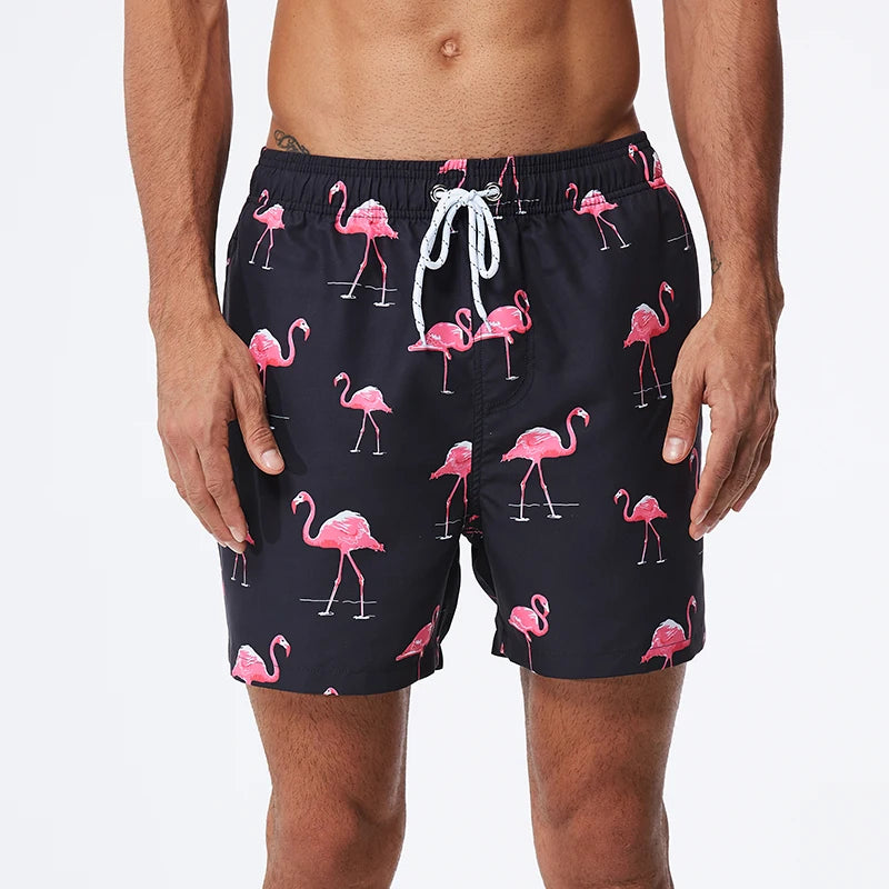 Maillot de Bain Imprimé – Short de Surf Confortable et Résistant