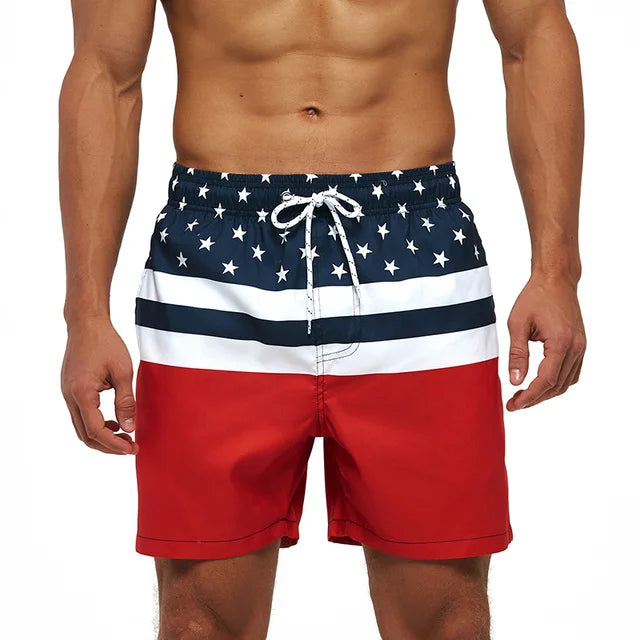 Maillot de Bain Imprimé – Short de Surf Confortable et Résistant