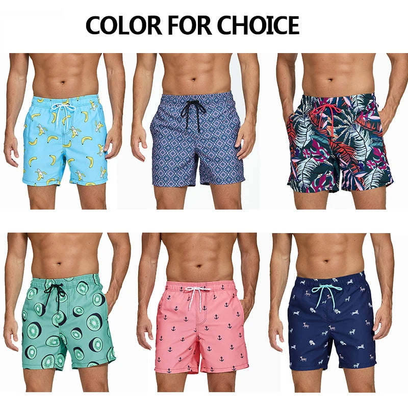 Maillot de Bain Imprimé – Short de Surf Confortable et Résistant