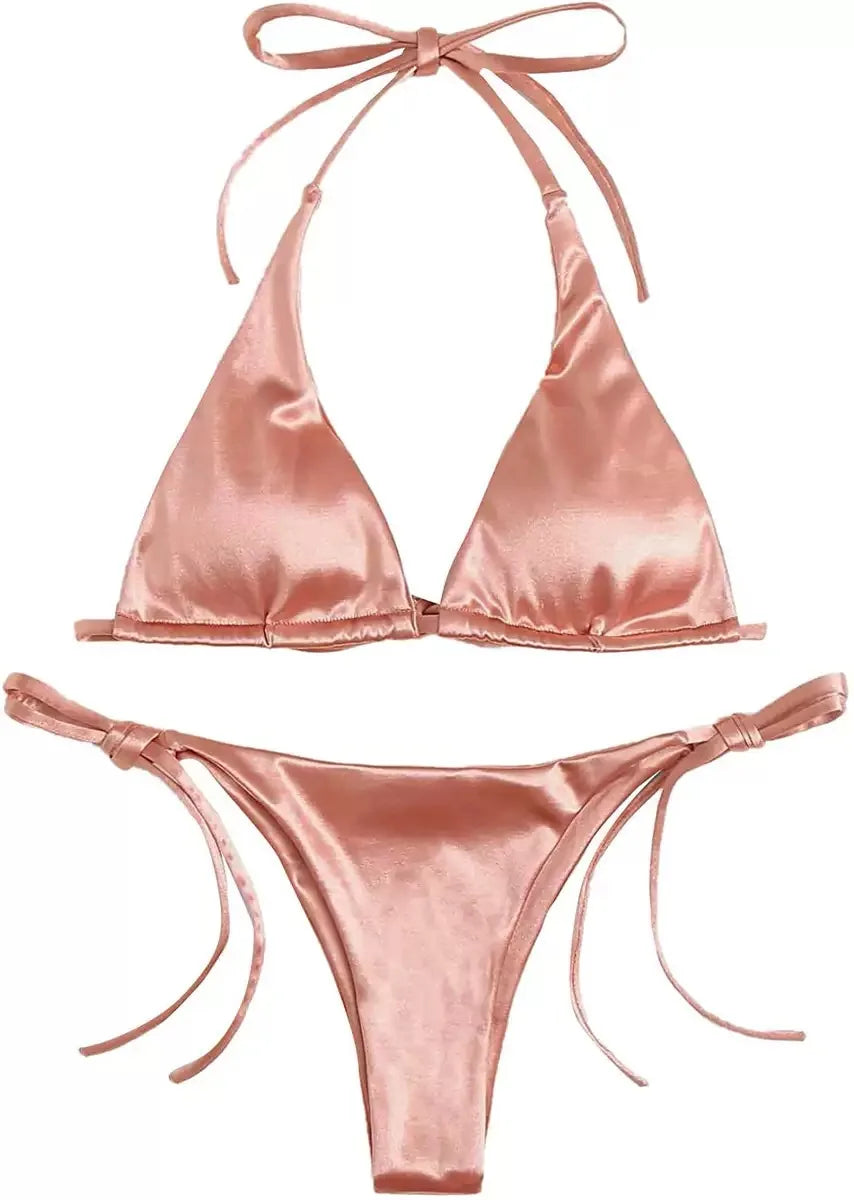 Collection "Emerald Shine" : Le Bikini en Satin Incontournable de l'Été 2026