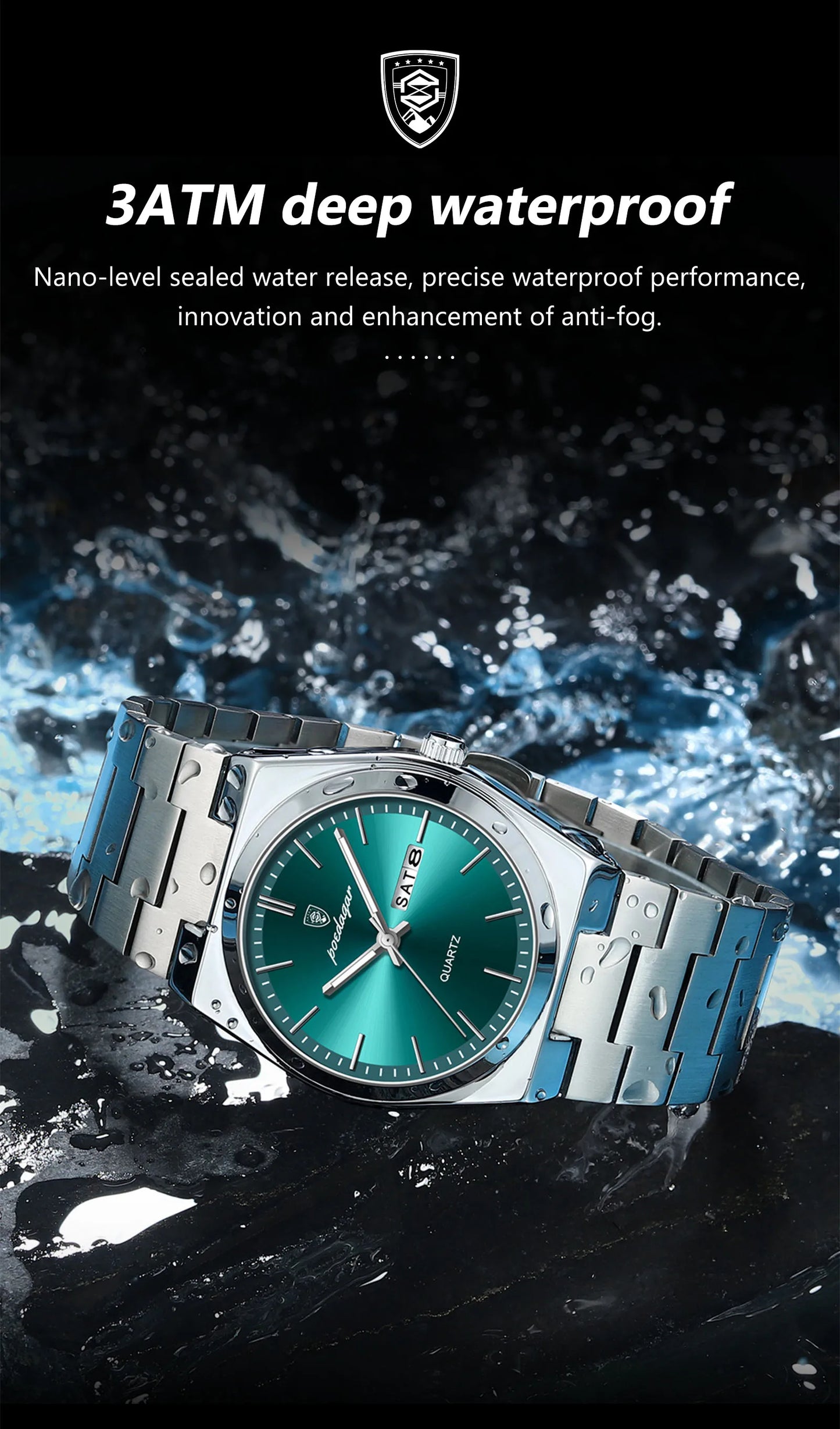 Montre Executive – Édition Classique en Acier Inoxydable