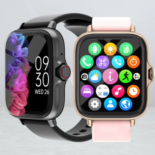 Montre Connectée Élégante & Étanche 1.83" – Suivi Santé, Sport & Notifications (iPhone/Android)