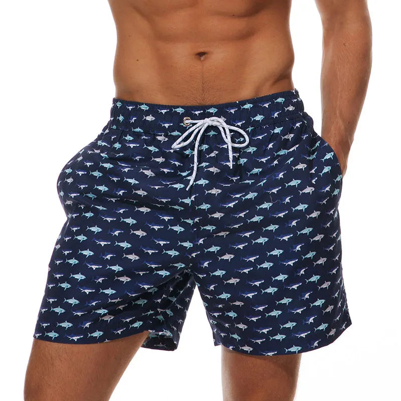 Maillot de Bain Imprimé – Short de Surf Confortable et Résistant