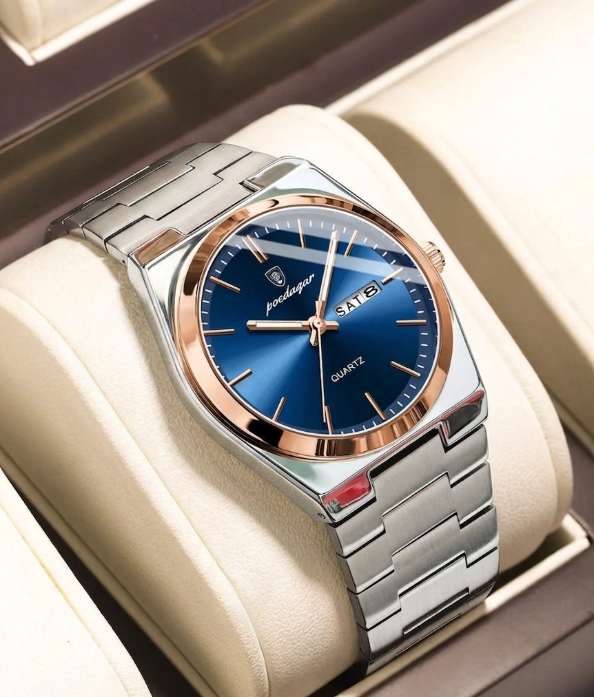 Montre Executive – Édition Classique en Acier Inoxydable